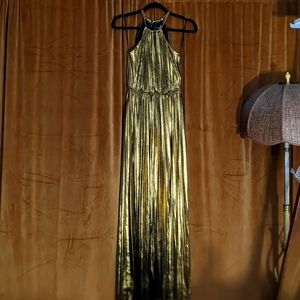 Gold gown